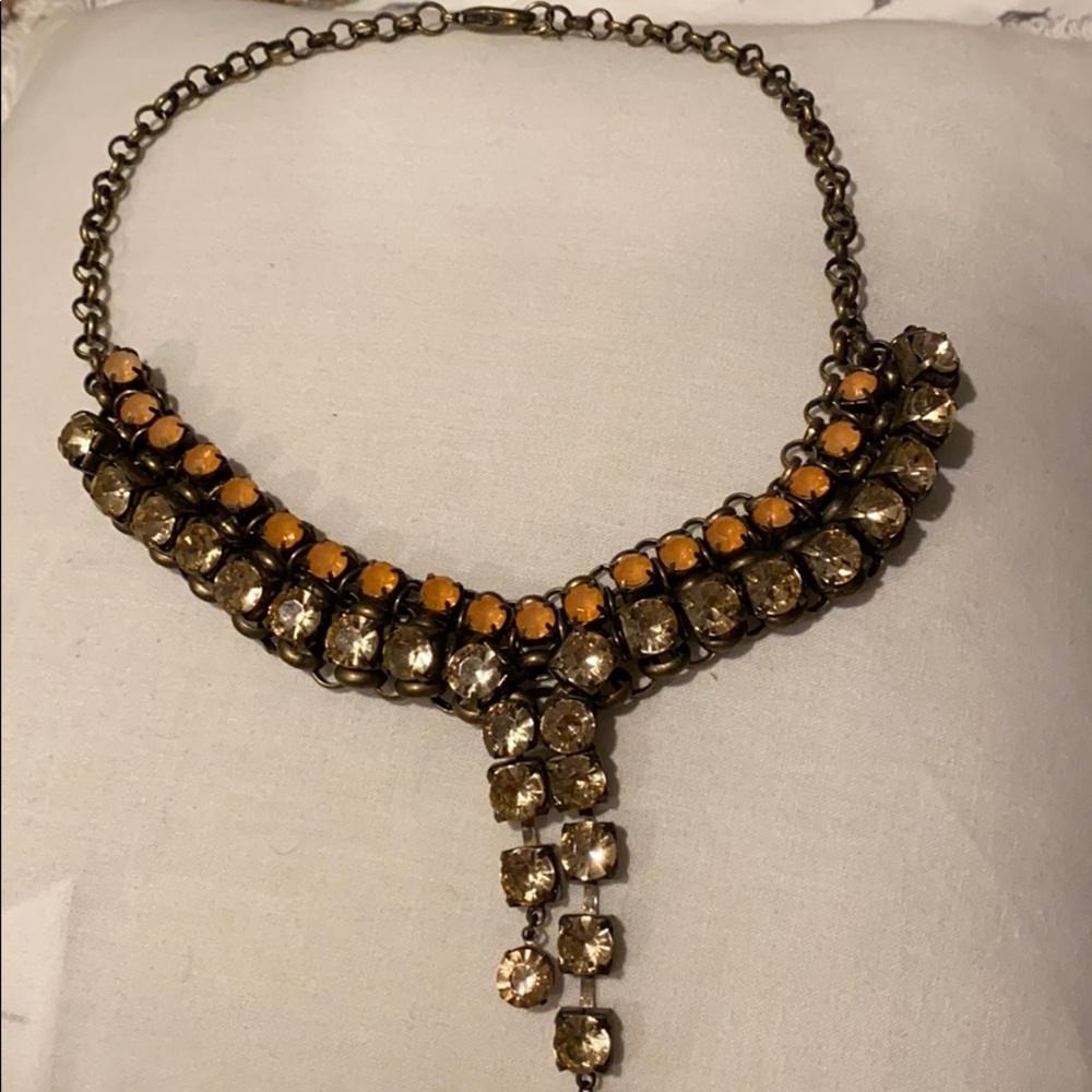 Ann Taylor Loft Rhinestone Necklace